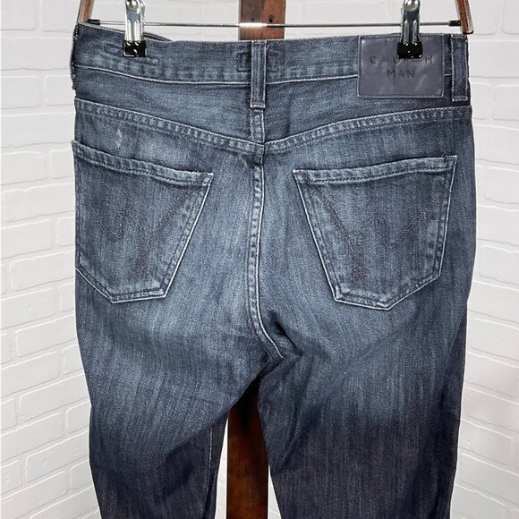 C-OF-H Man Citizens of Humanity Jeans Mens 28Wx34L Dark Blue Sid Cotton USA - Picture 6 of 14